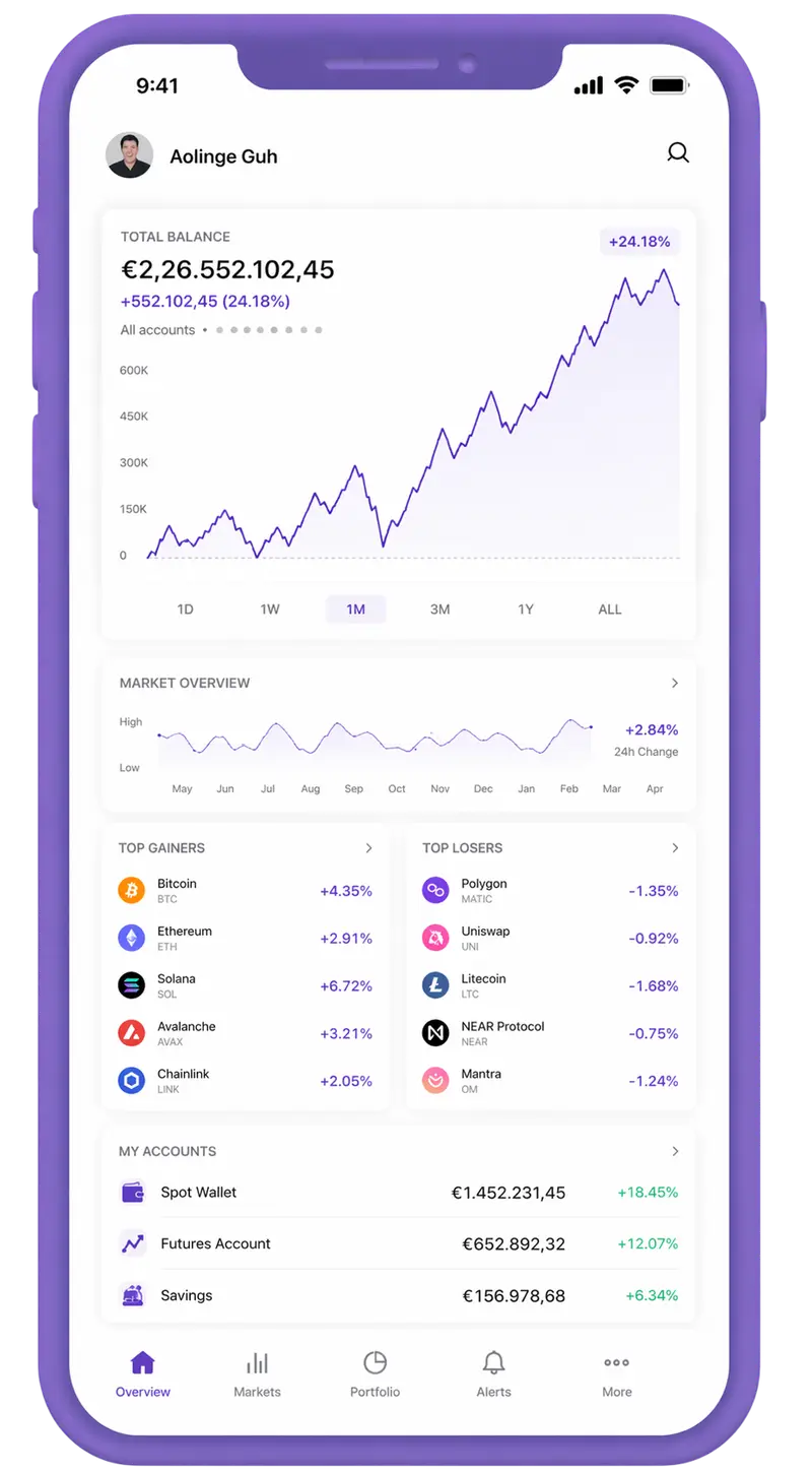 TrustenixAI trading app
